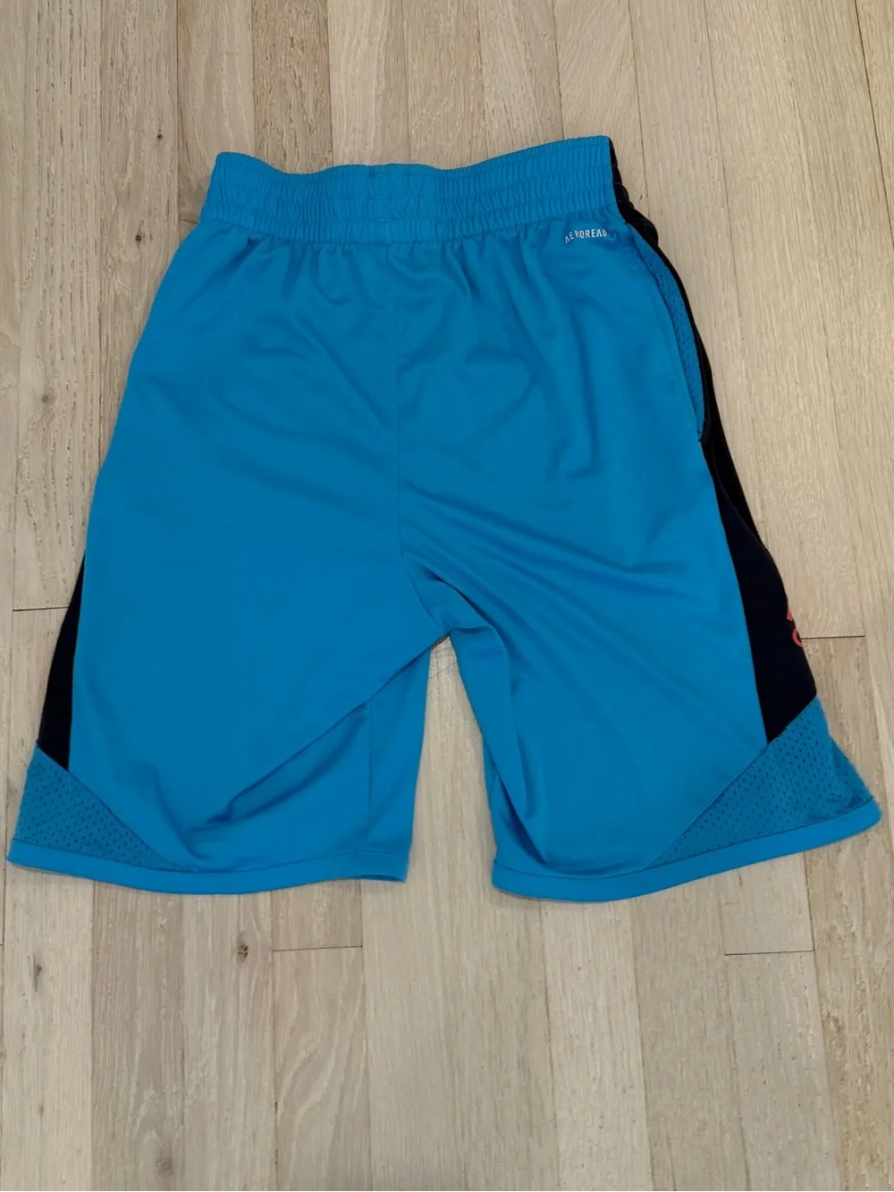 Adidas Pro Madness Shorts Turquoise Blue Men’s Size Small